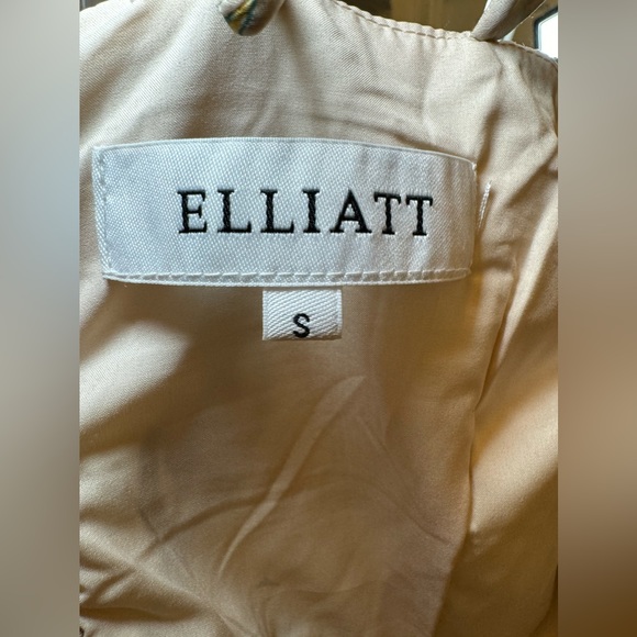 Elliat Cocktail Dress(Revolve) - Size S - Orange and Green Floral Print - Picture 5 of 11